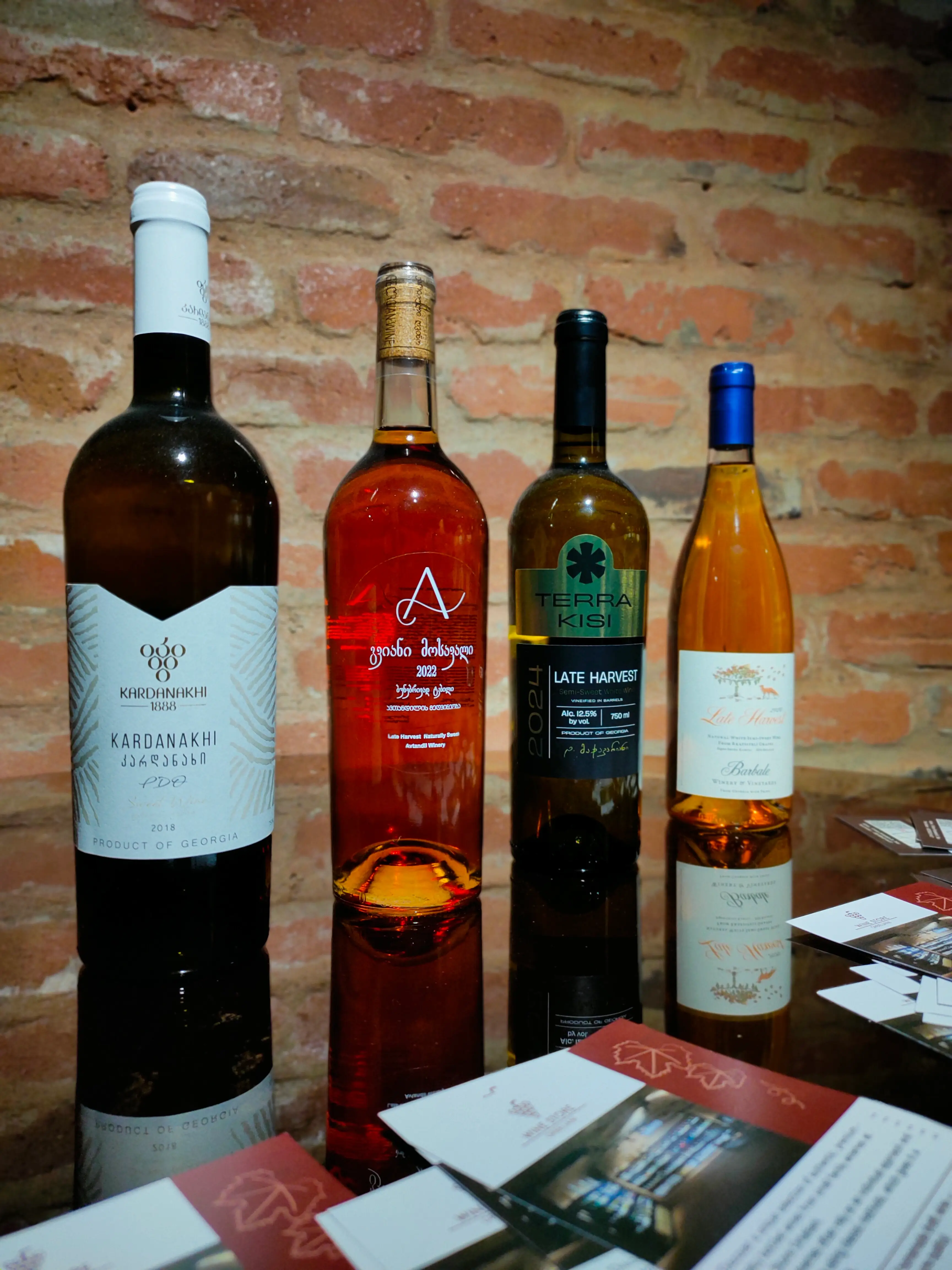 Discover Georgian Ice Wine & Late Harvest Wines at Wine Store Orbeliani